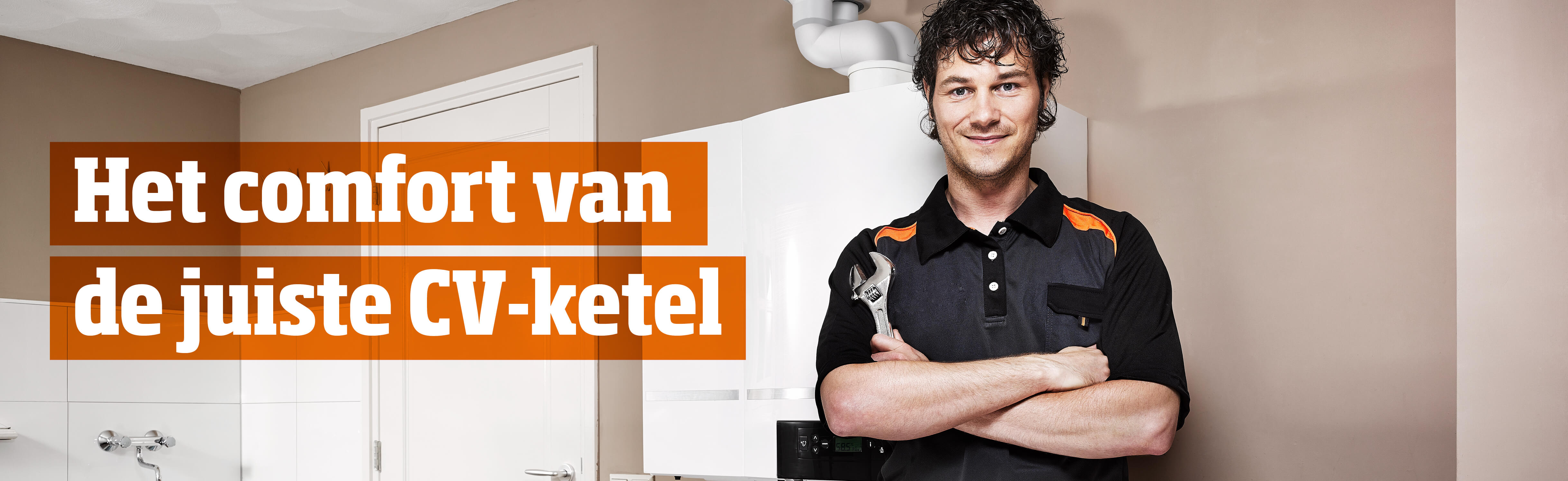 Het comfort van de juiste cv-ketel
