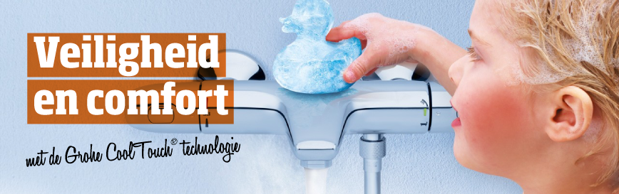 Veiligheid en comfort met de Grohe CoolTouch technologie